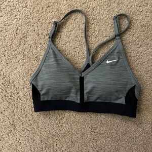 Nike Women's Heathered Gray Sports Bra